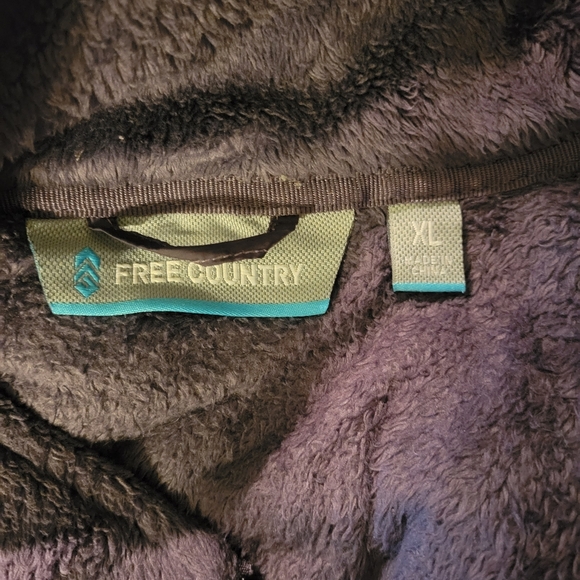 Free Country Lavender Fleece Ski Jacket. Size XL - Picture 3 of 5